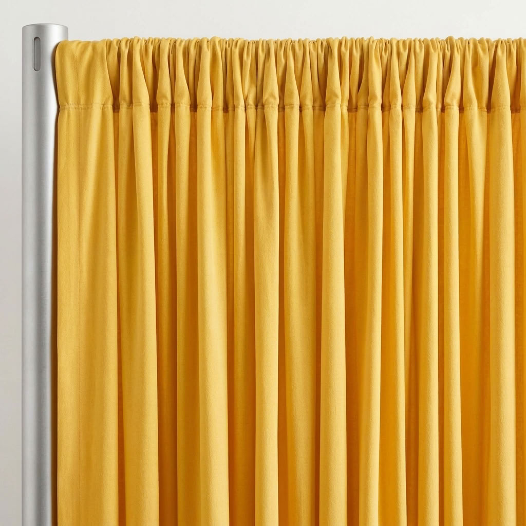 Interlock (Stretch) Drapery Panel in Spa/Sorbet 1215 - hanging drapery