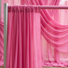 Chiffon Drapery Panel in Bubble/Pink 5500 - drapery view 5