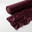 Interlock (Stretch) Drapery Panel in Burgundy 1237 - fabric roll