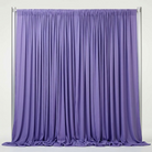 Interlock (Stretch) Drapery Panel in Lilac/D 8173 - fabric view 1