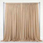 Interlock (Stretch) Drapery Panel in LT/Nude 9952 - fabric view 1