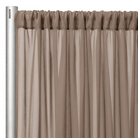 Chiffon Drapery Panel in Beige 9016 - hanging panel