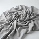 Interlock (Stretch) Drapery Panel in Silver 1302 - fabric detail 1