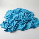Interlock (Stretch) Drapery Panel in Turquoise 1141 - fabric detail 2