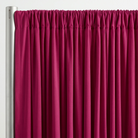Interlock (Stretch) Drapery Panel in Fuchsia 8621 - hanging drapery