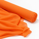 Chiffon Drapery Panel in Orange 1608 - fabric roll