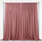 Interlock (Stretch) Drapery Panel in Rose/Dust 7662 - fabric view 1