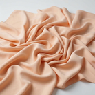 Interlock (Stretch) Drapery Panel in Peach 1176 - fabric detail 1