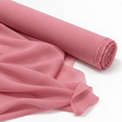 Chiffon Drapery Panel in Pink/Rose 1939 - fabric roll