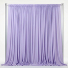 Interlock (Stretch) Drapery Panel in Lilac 1172 - fabric view 1