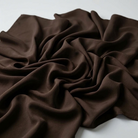 Interlock (Stretch) Drapery Panel in Brown/D 1268 - fabric detail 1