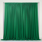 Interlock (Stretch) Drapery Panel in Green 1875 - fabric view 2