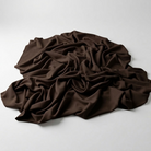 Interlock (Stretch) Drapery Panel in Brown/D 1268 - fabric detail 2