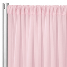 Chiffon Drapery Panel in Pink 5998 - hanging panel
