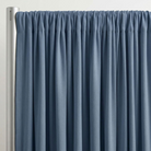 Interlock (Stretch) Drapery Panel in Slate/S 3222 - hanging drapery