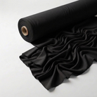Interlock (Stretch) Wholesale Fabric in Black - fabric roll