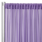 Chiffon Drapery Panel in Lilac 1173 - hanging panel