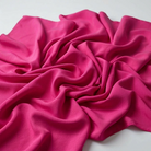 Interlock (Stretch) Drapery Panel in Fuchsia 1219 - fabric detail 1