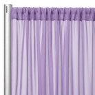 Chiffon Drapery Panel in Lilac 1174 - hanging panel