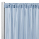 Chiffon Drapery Panel in Blue 1120 - hanging panel