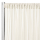 Chiffon Drapery Panel in Ivory 1112 - hanging panel
