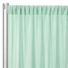 Chiffon Drapery Panel in Mint 1765 - hanging panel