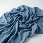 Interlock (Stretch) Wholesale Fabric in Blue/Dusk 4120 - loose-fold fabric view