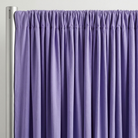 Interlock (Stretch) Drapery Panel in Lilac/D 8173 - hanging drapery