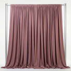 Interlock (Stretch) Drapery Panel in Mauve/D 1801 - fabric view 2
