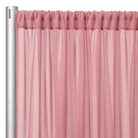 Chiffon Drapery Panel in Pink/Rose 1939 - hanging panel