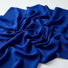 Interlock (Stretch) Drapery Panel in Royal/BRT 1348 - fabric detail 1