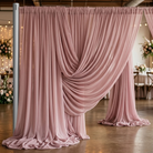 Chiffon Drapery Panel in D/Rose 1159 - drapery view 2
