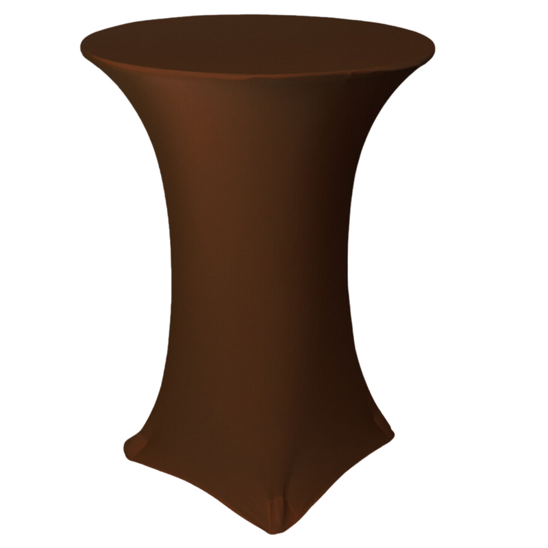 Spandex (30"x42") Highboy Cover in Chocolate Brown