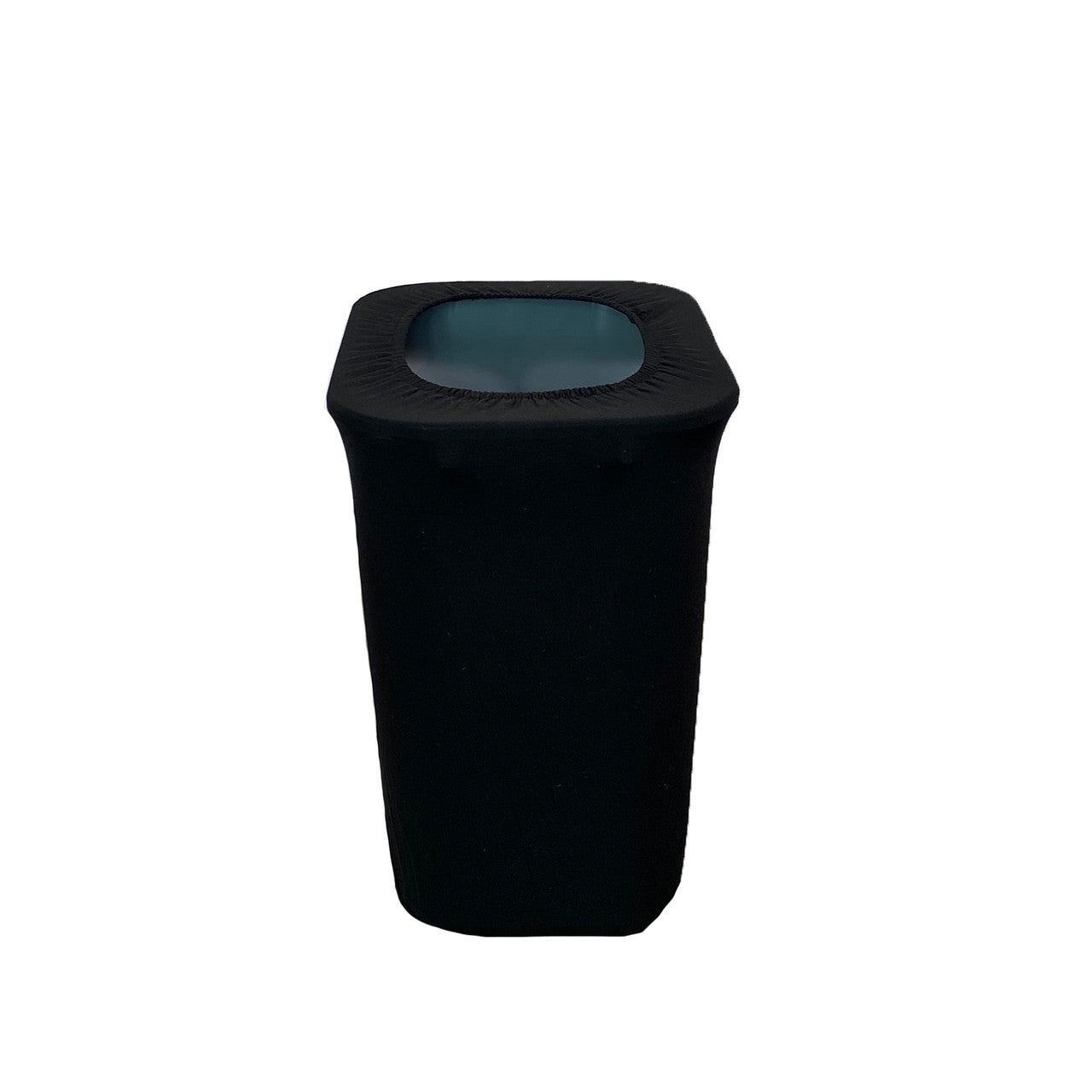 Spandex 7 Gallon Office Trash Can Cover in Black – Urquid Linen