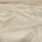 Poly Slub Linen Drapery Panel in Ivory