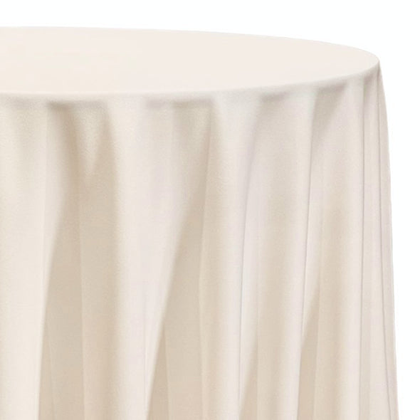 1pc - Scuba (Wrinkle-Free) Table Linen 108"x156" Banquet - Ivory