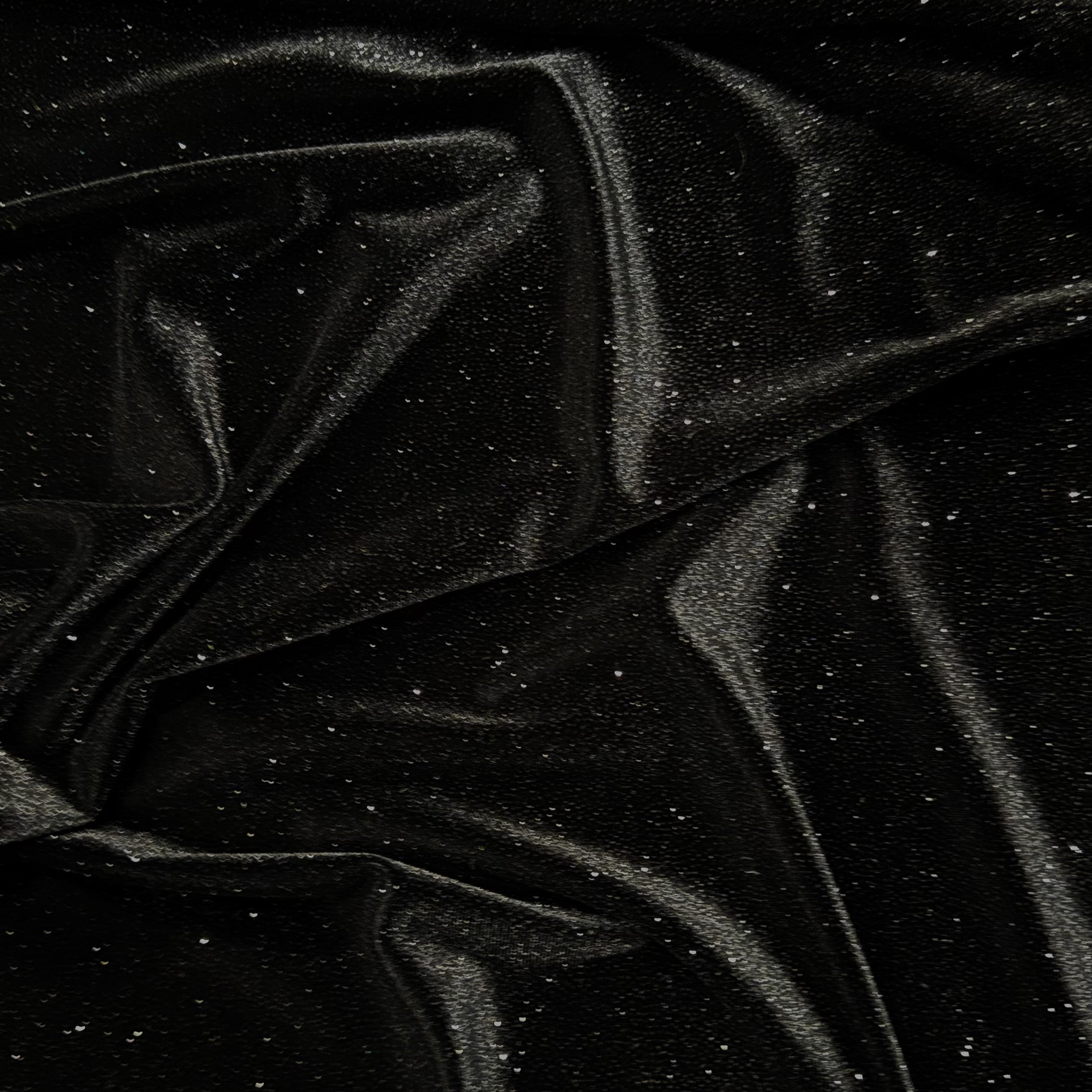 Glitter Velour Wholesale Fabric in Black – Urquid Linen