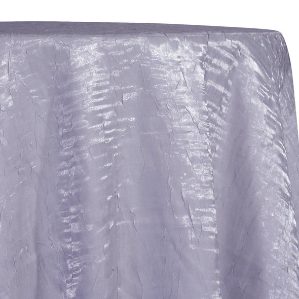 1pc - Crush Shimmer (Galaxy) Table Linen 90"x90" Square - Silver