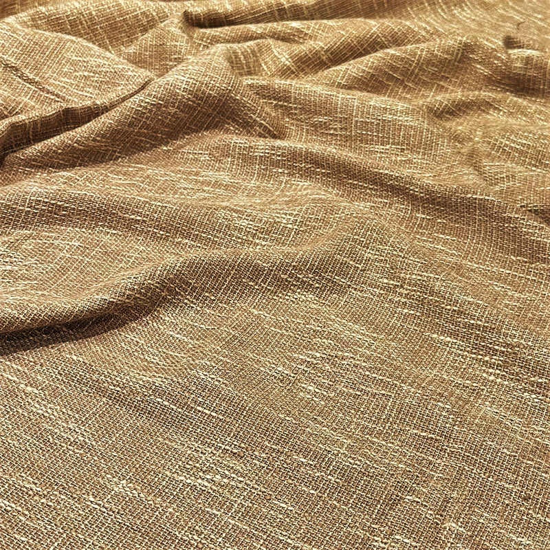 Capri Slub Linen Wholesale Fabric in Honey
