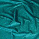 Luxury Plush Velvet Drapery Panel in Teal