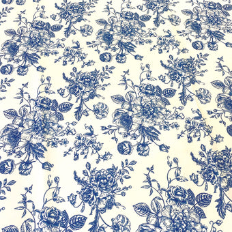 French Toile (Poly Print) Table Linen – Urquid Linen