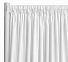 Interlock (Ecoline) Drapery Panel in White