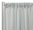 Scuba (Wrinkle-Free) Drapery Panel in White