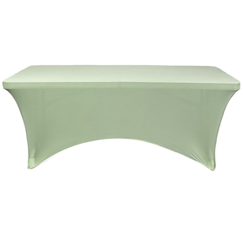 Spandex (8'x30") Banquet Table Cover in Sage