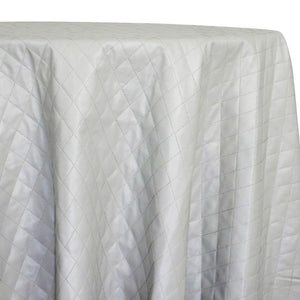 Murano Quilt Table Linen in Silver