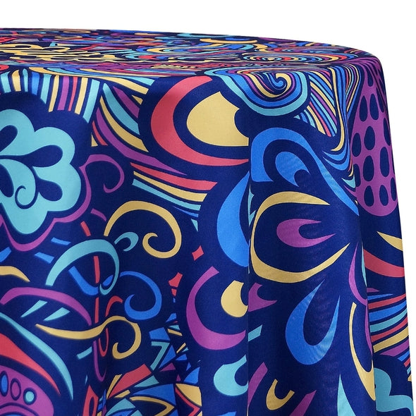 70's Funk (Poly Print) Table Linen
