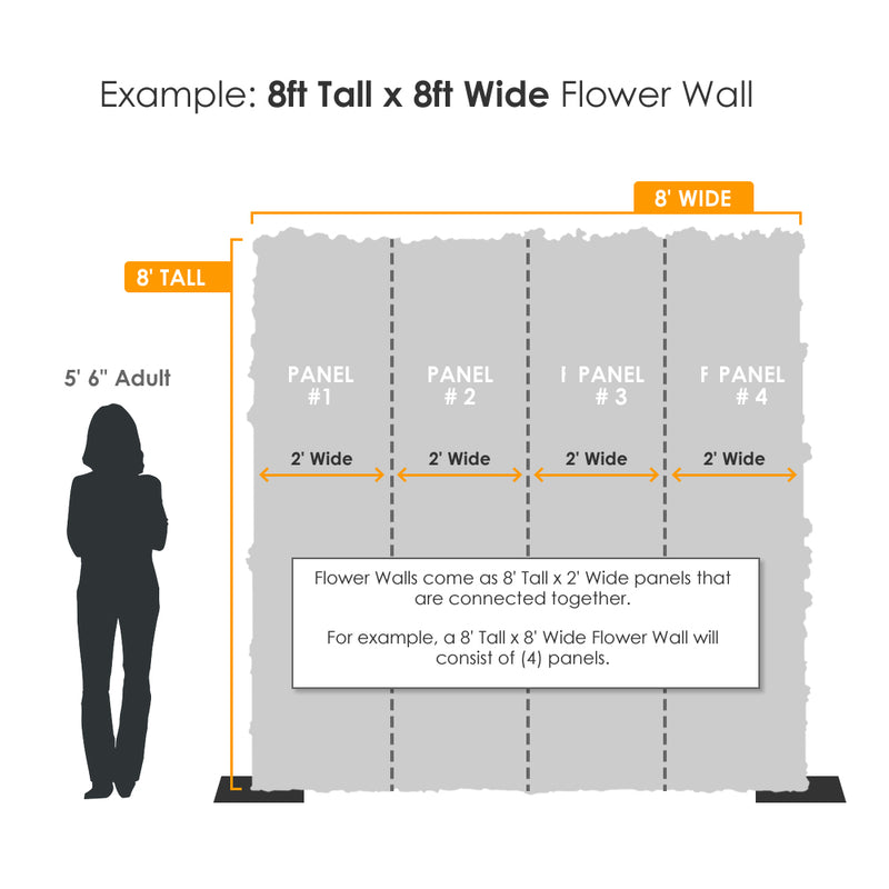 3D Flower Wall - Spring