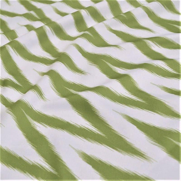 Horizon (Poly Print) Table Linen in Avocado