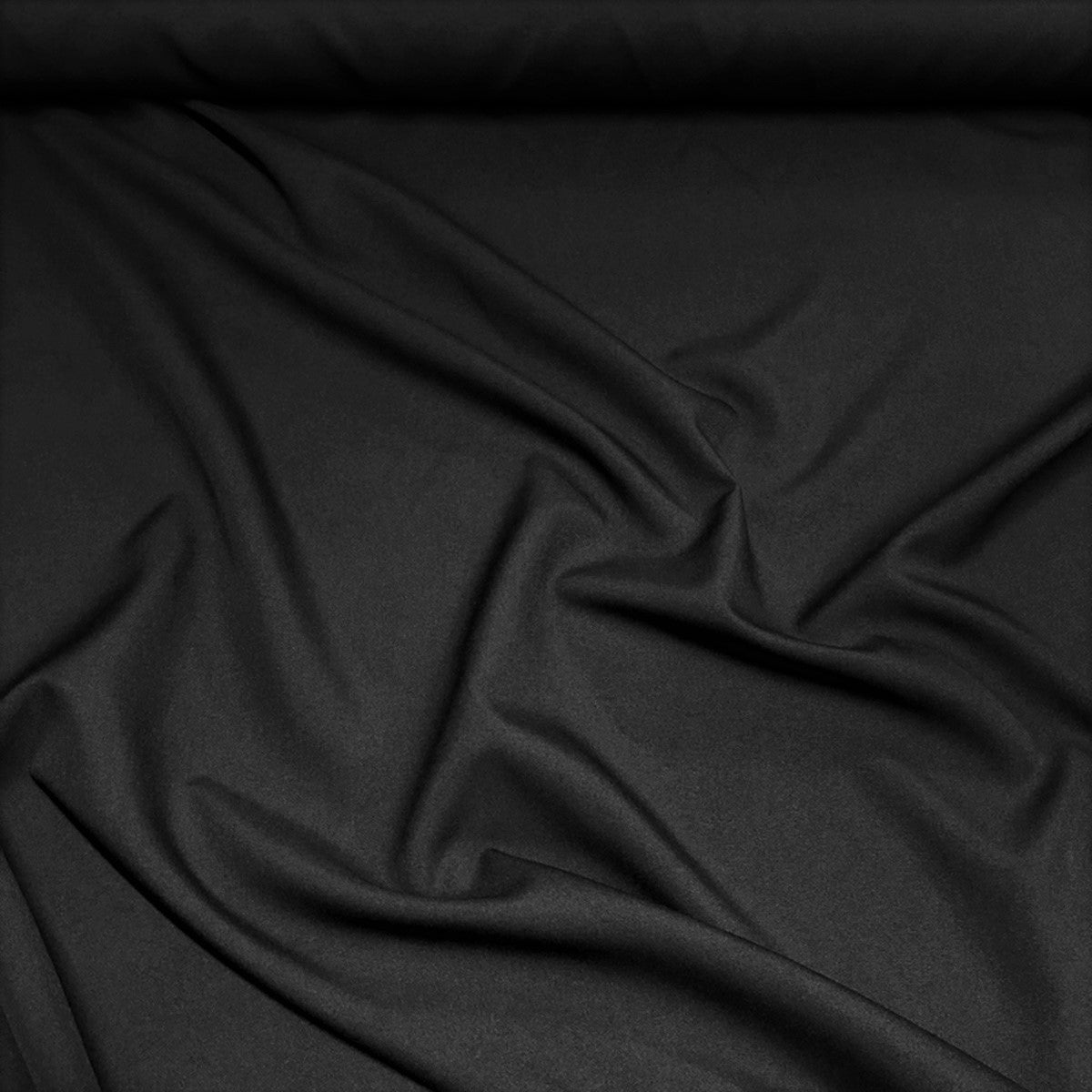 Wholesale Stretch Panne Velvet Fabric Black 100 yard roll