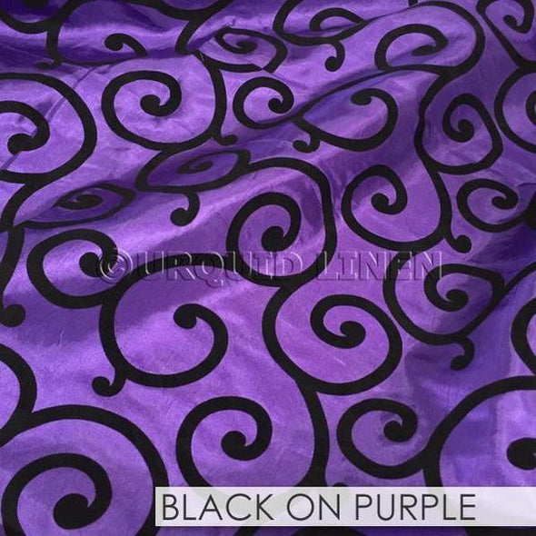 BLACK ON PURPLE